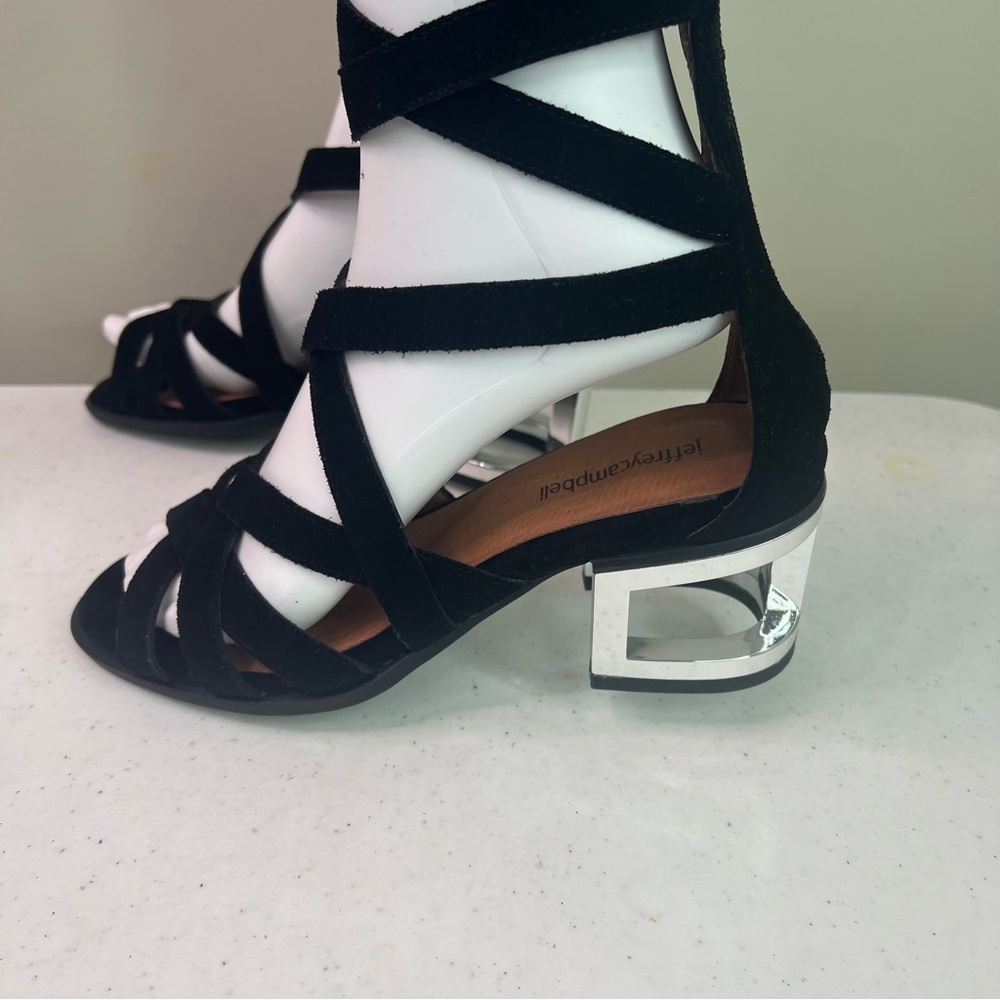 JEFFREY CAMPBELL Enyo Knee High Gladiator Size:8. #30 - Picture 7 of 10